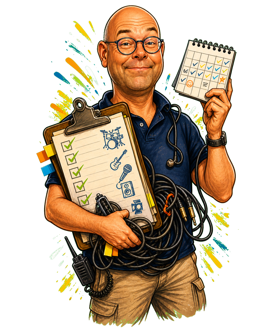 Karikatur von Robert-Jan van der Weide